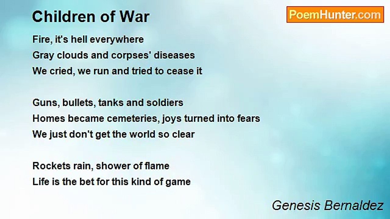 Genesis Bernaldez - Children of War
