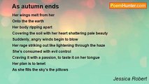 Jessica Robert - As autumn ends
