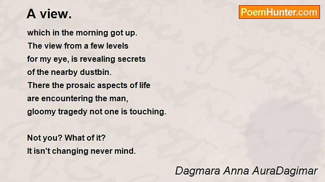 Dagmara Anna AuraDagimar - A view.