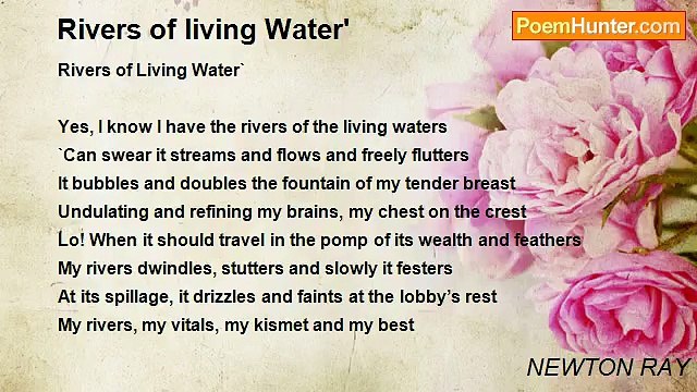 NEWTON RAY - Rivers of living Water'
