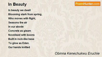 Obinna Kenechukwu Eruchie - In Beauty