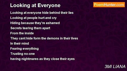 3MI LIANA - Looking at Everyone