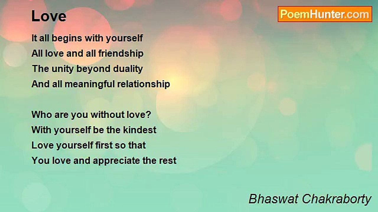 Bhaswat Chakraborty - Love