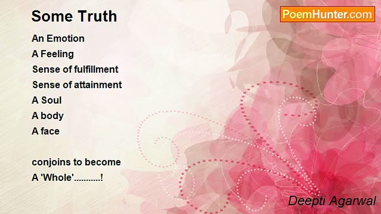 Deepti Agarwal - Some Truth