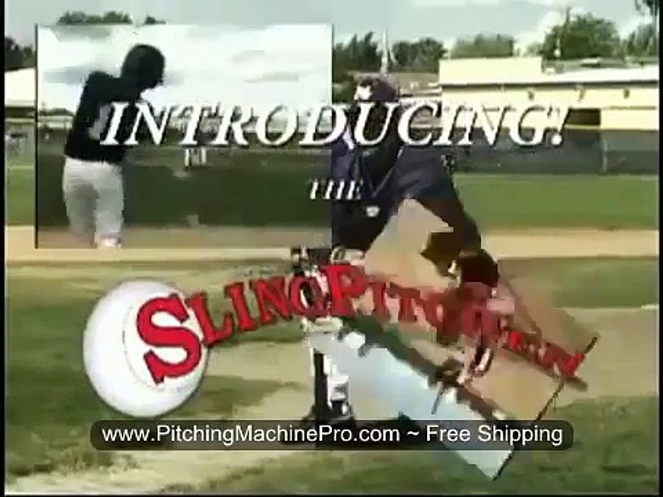 Sling Pitcher Baseball Softball Pitching Machine