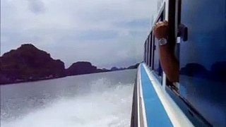 Travel Halong Bay to Quan Lan by Speed boat