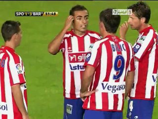 خيخون 1-6 برشلونة الشوط الثاني