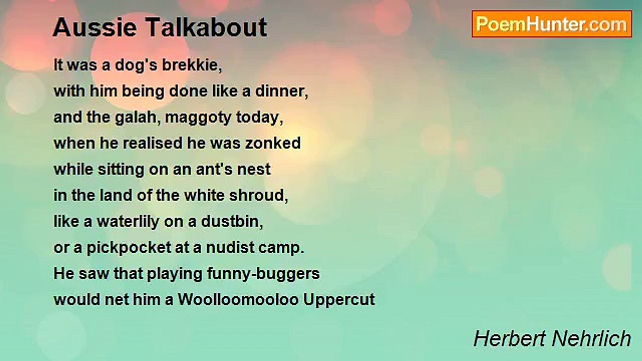 Herbert Nehrlich - Aussie Talkabout
