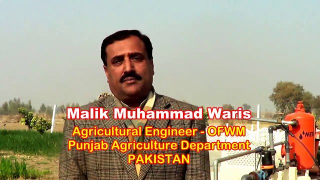 Drip Irrigation System-OFWM-Punjab Agriculture Department-Pakistan