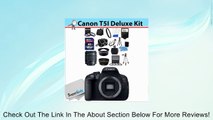 Canon EOS Rebel T5i Digital SLR Camera with EF-S 18-55mm f/3.5-5.6 IS STM Lens Full 16GB Kit   Wide Angle , Telephoto   Full Size Tripod   Deluxe Camera Bag   Four Piece Macro Set   Essential Filter Kit   All You Need Accesory Kit (Screen Protector , Full