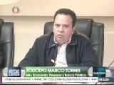 Marco Torres: Endeudamiento se redujo 8,4%