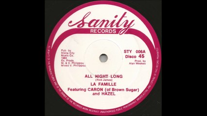 La Famille - All Night Long (1983)