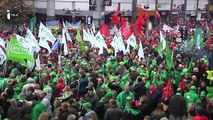 Belgique : violentes manifestations contre l'austerité
