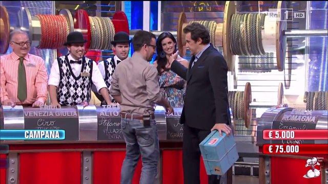 Il divertentissimo finale della puntata di Affari Tuoi del 6 novembre 2014 con Flavio Insinna