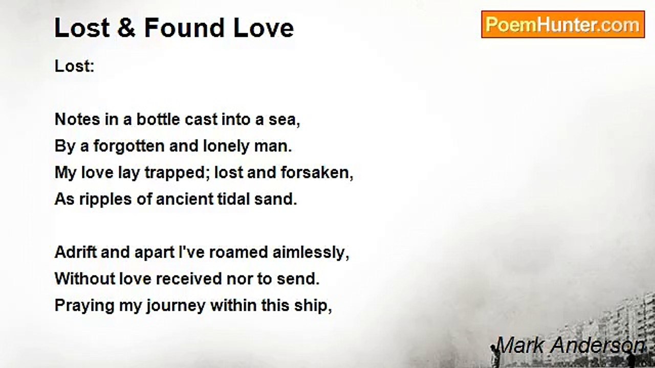 Mark Anderson - Lost & Found Love