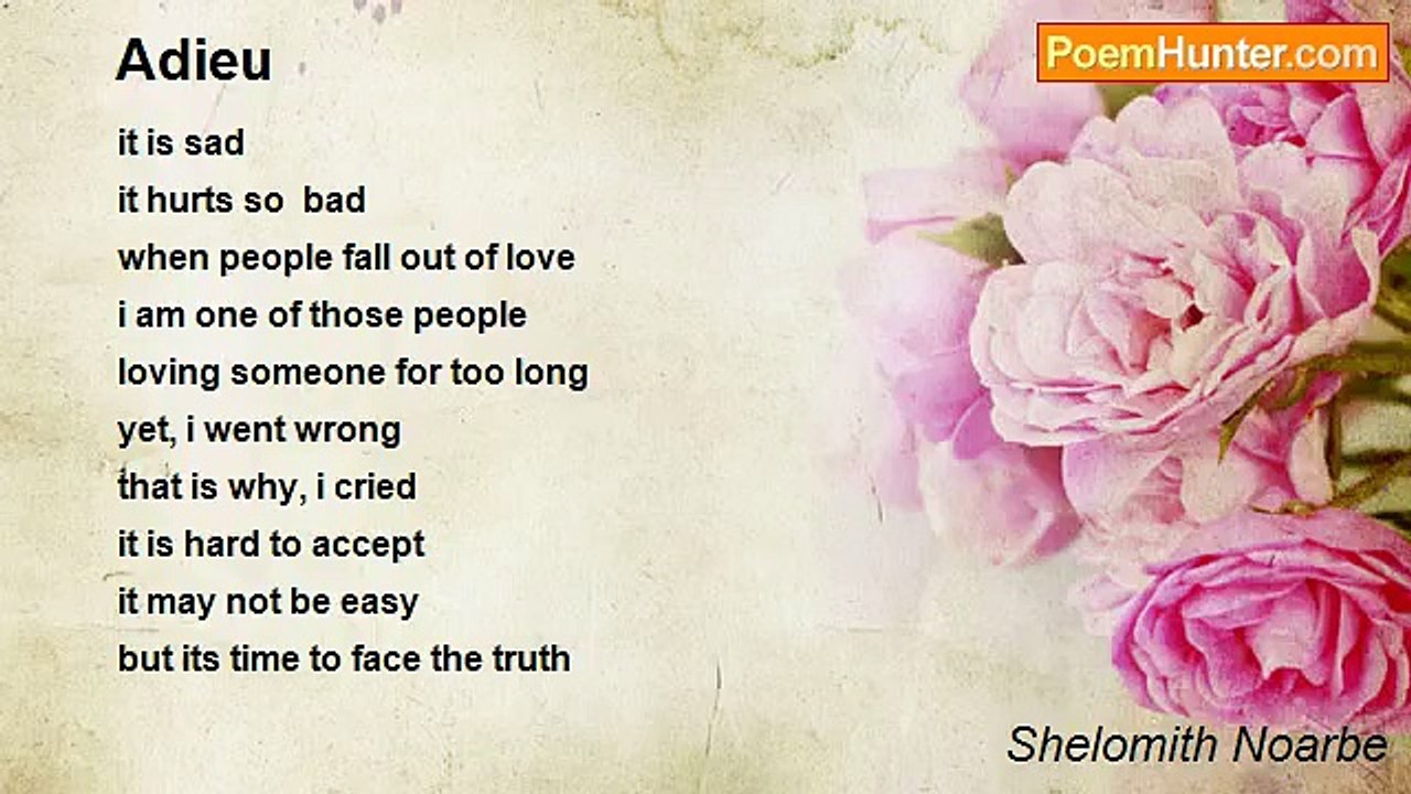 Shelomith Noarbe - Adieu