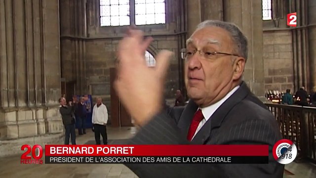 Reims 1914, la cathédrale pilonnée