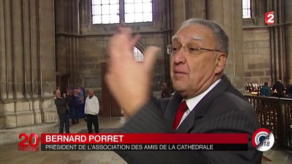 Reims 1914, la cathédrale pilonnée