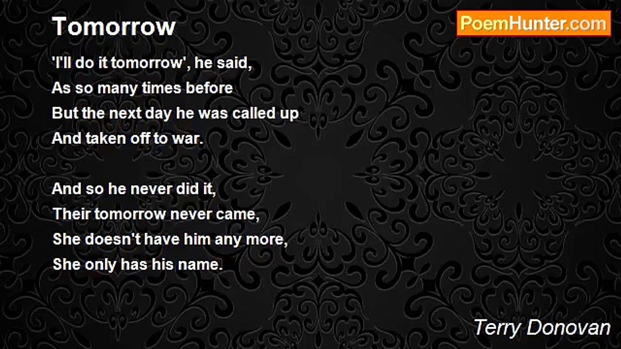Terry Donovan - Tomorrow