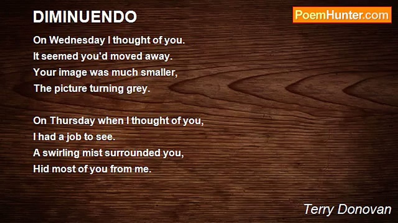 Terry Donovan - DIMINUENDO