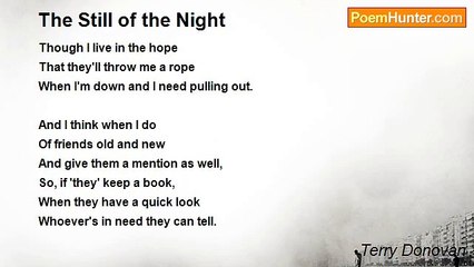 Terry Donovan - The Still of the Night