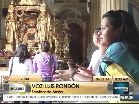 Bajada de La Chinita se hará en el Vaticano