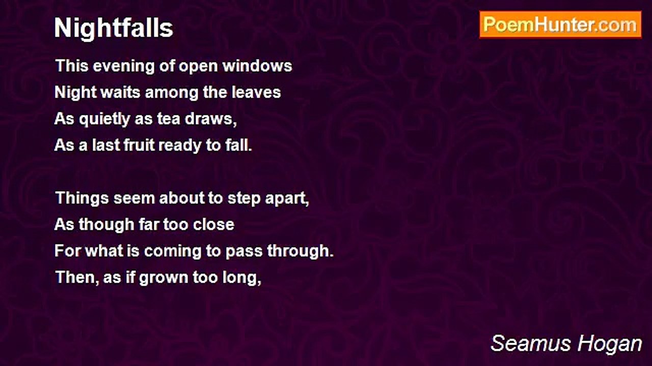Seamus Hogan - Nightfalls