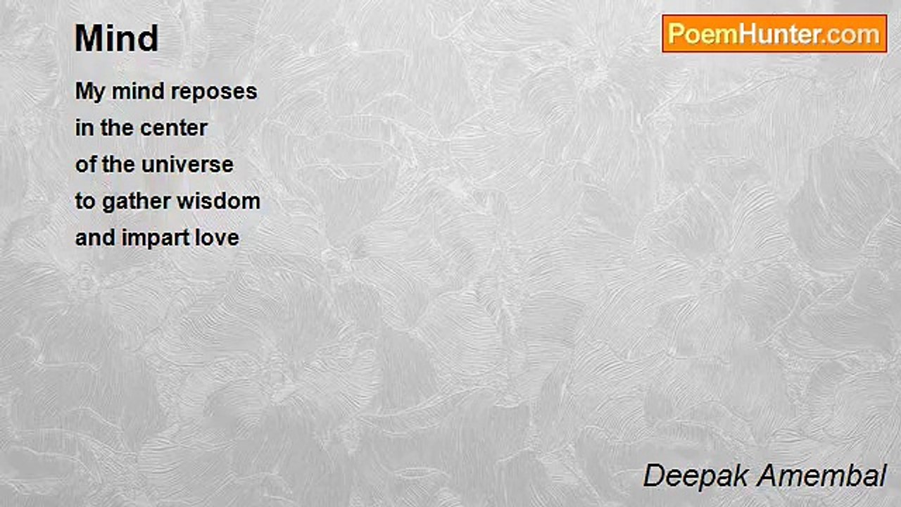 Deepak Amembal - Mind