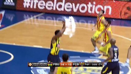 Fenerbahce Ulker 78-80 FC Barcelona