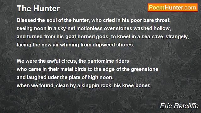 Eric Ratcliffe - The Hunter