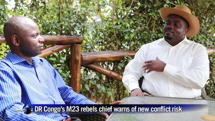 DR Congo's M23 rebels warn of new conflict risk