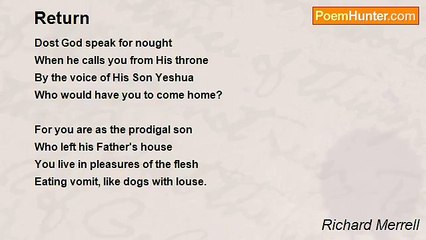 Richard Merrell - Return