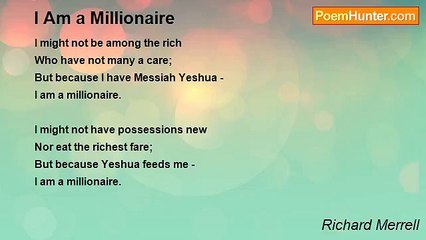 Richard Merrell - I Am a Millionaire