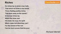 Richard Merrell - Riches