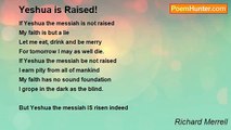 Richard Merrell - Yeshua is Raised!