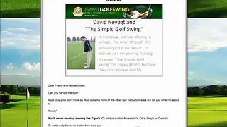 THE SIMPLE GOLF SWING