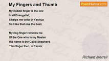 Richard Merrell - My Fingers and Thumb
