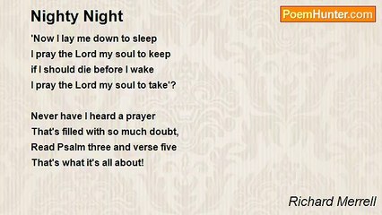 Richard Merrell - Nighty Night