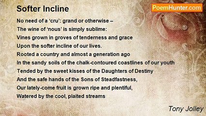 Tony Jolley - Softer Incline