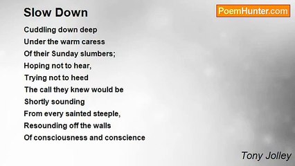 Tony Jolley - Slow Down