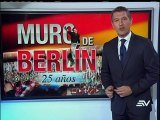 Alemania se alista para celebrar 25 años de la caída del Muro de Berlín