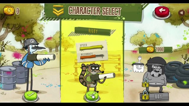 Cartoon Network Games_ Regular Show - Paint War