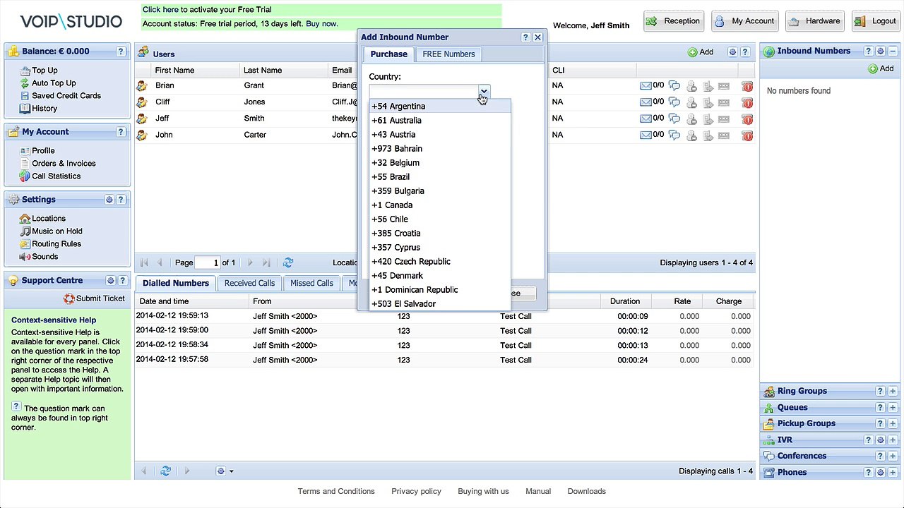 VoIP Studio provides localised office phone systems for you