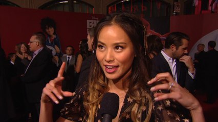 Jamie Chung On The Red Carpet At The Premiere of 'Big Hero 6'