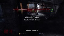 Call Of Duty World At War (COD WAW) Xbox Live Nazi Zombies Mode Match Part