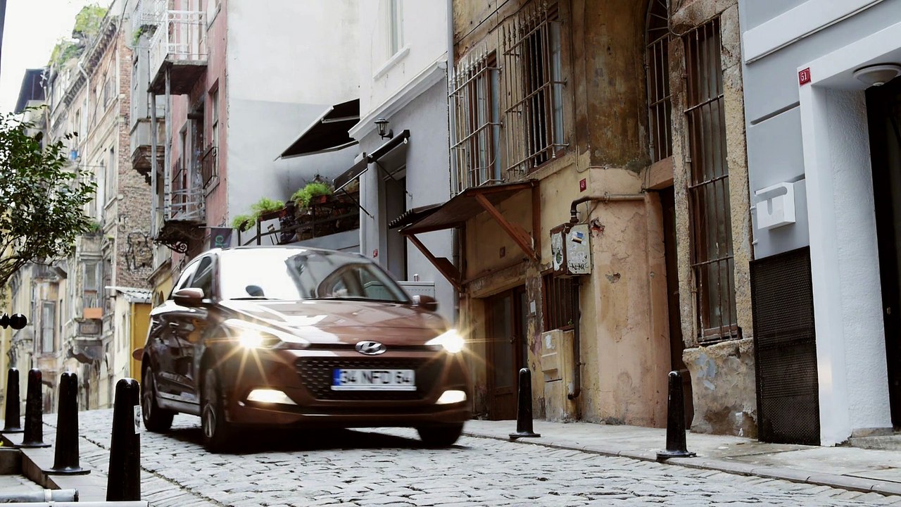 Yeni Hyundai i20 İstanbul video çekimi