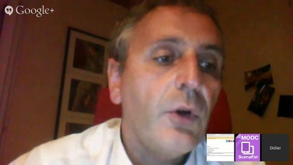 MOOCScenafor : webinaire de lancement de Novembre