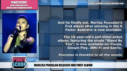 Marlisa Punzalan Releases First Album After Winning X Factor Australia