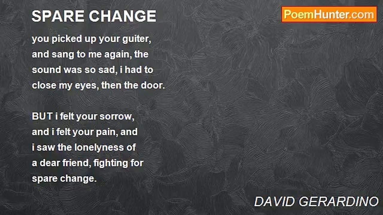DAVID GERARDINO - SPARE CHANGE