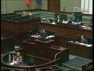 Poseł Beata Rusinowska - Wystąpienie z dnia 05 listopada 2014 roku.